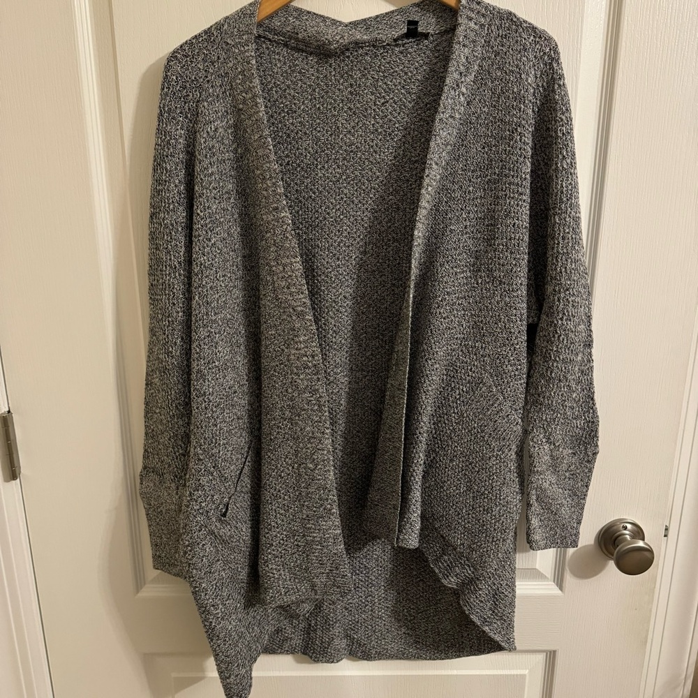 Express Gray Women's Cardigan Sweater size Large